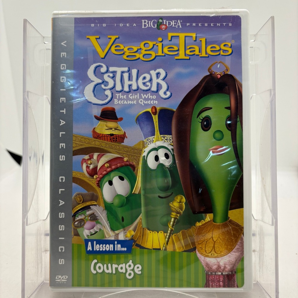VeggieTales Esther The Girl Who Became Queen DVD Classics Big Idea Courage Movie